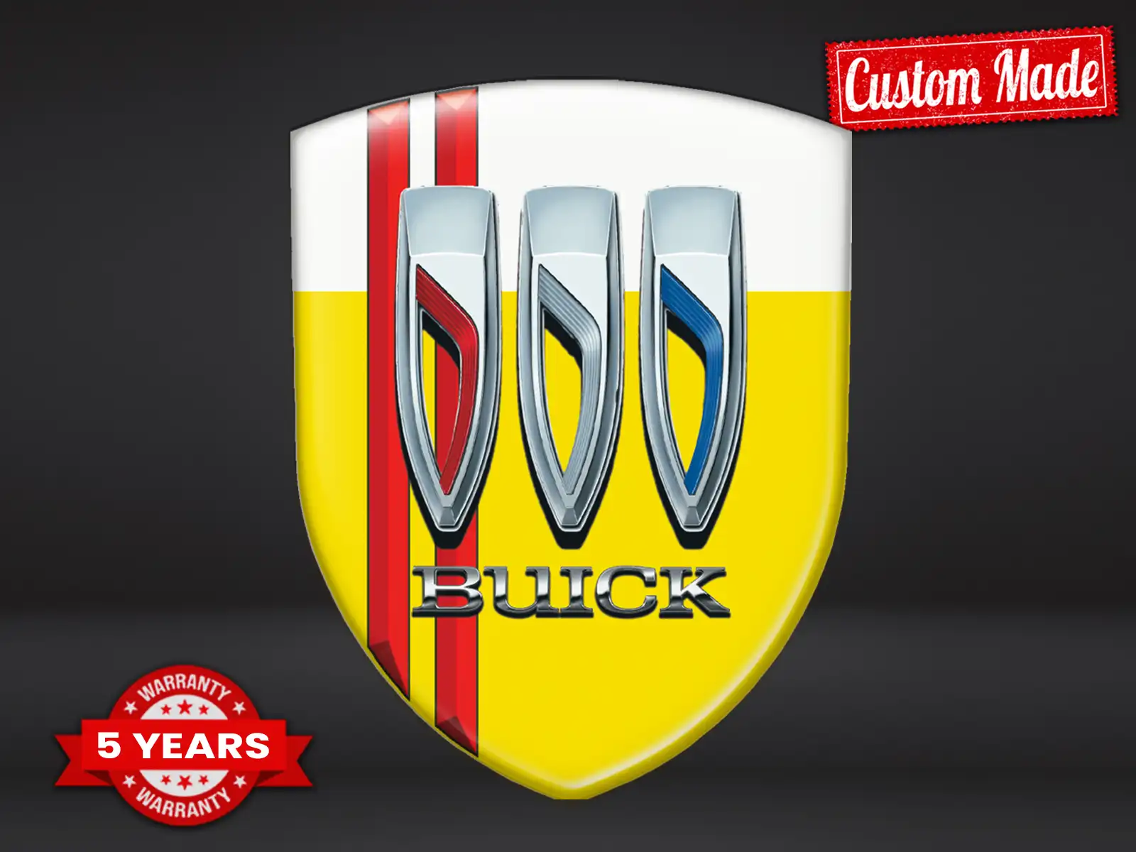 Buick Heckscheibensticker Exklusiv Anpassbar Pro